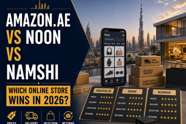 Amazon.ae vs Noon vs Namshi: Which Online Store Wins in 2026?