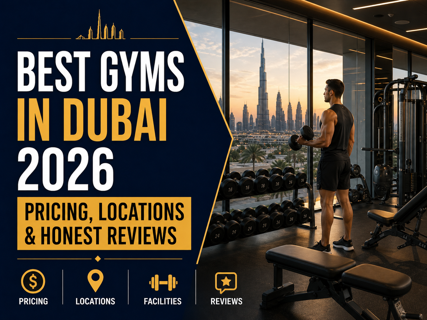 Best Gyms in Dubai 2026 - Pricing, Locations & Honest Reviews