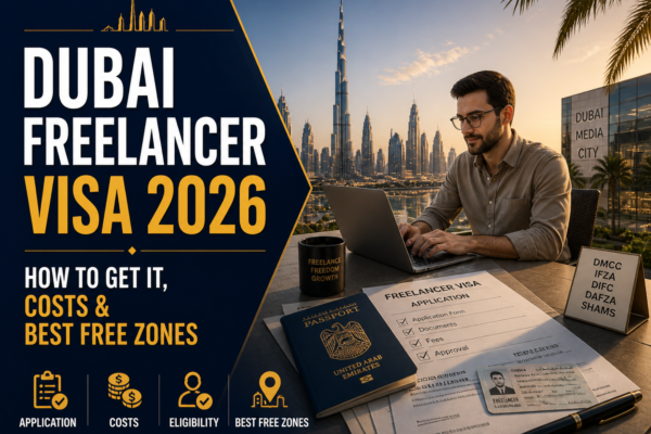 Dubai Freelancer Visa 2026 - How to Get It, Costs & Best Free Zones