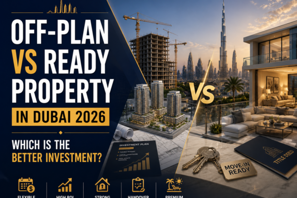Off-Plan vs Ready Property in Dubai 2026 Which Is the Better Investment